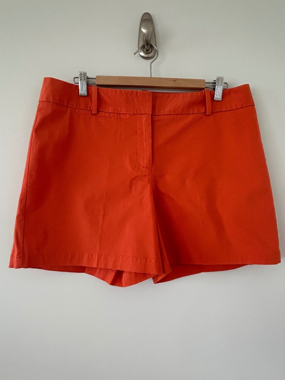 NWT Talbots Perfect Short 5" Orange Sz 14p